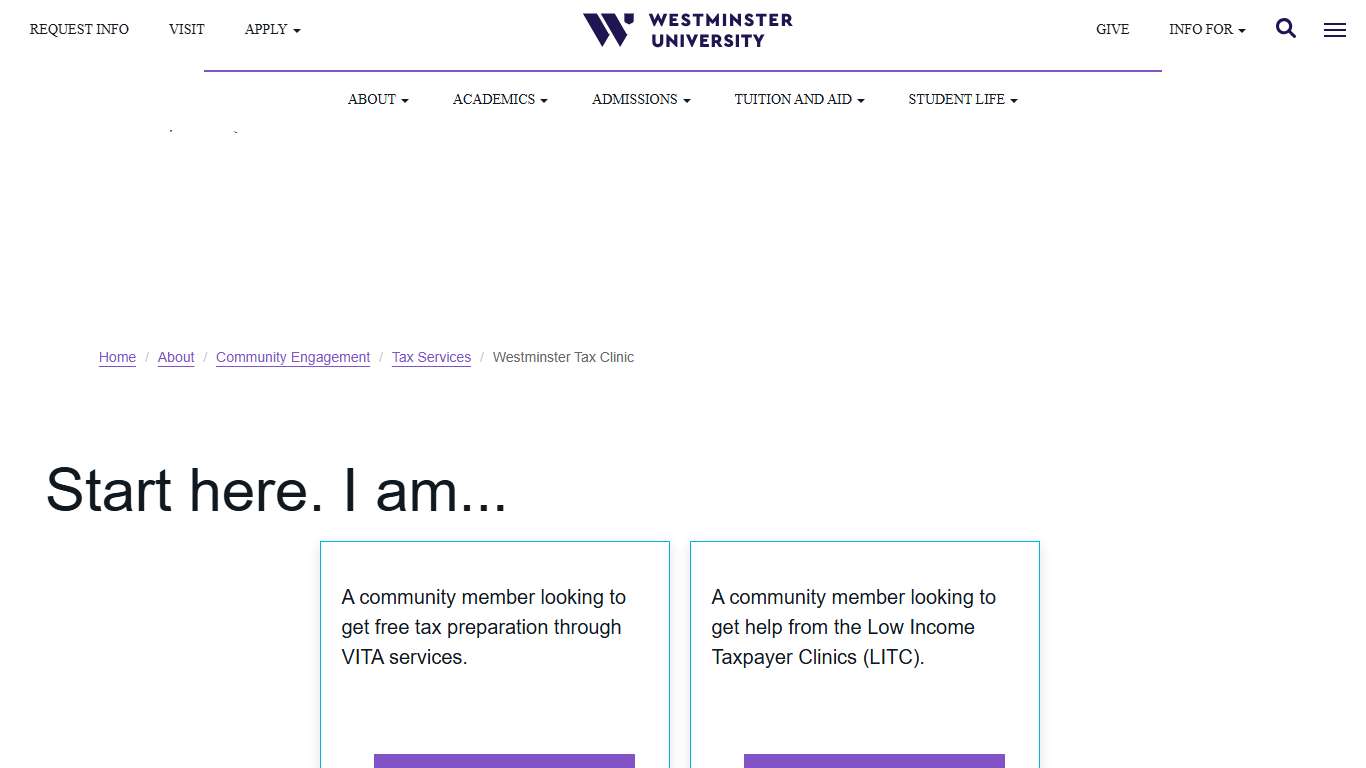 Westminster Tax Clinic